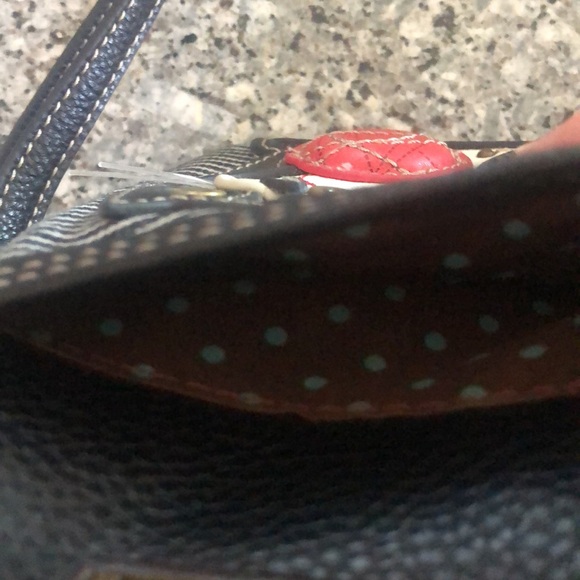 CHALA♥️CROSSBODY CAT APPLIQUÉ Leather 7.5”x5” EUC - Picture 7 of 12